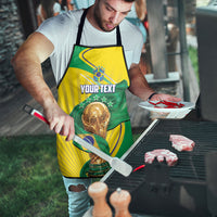 Personalized Brazil Football 2026 Apron Born for Glory Let Champions Rise