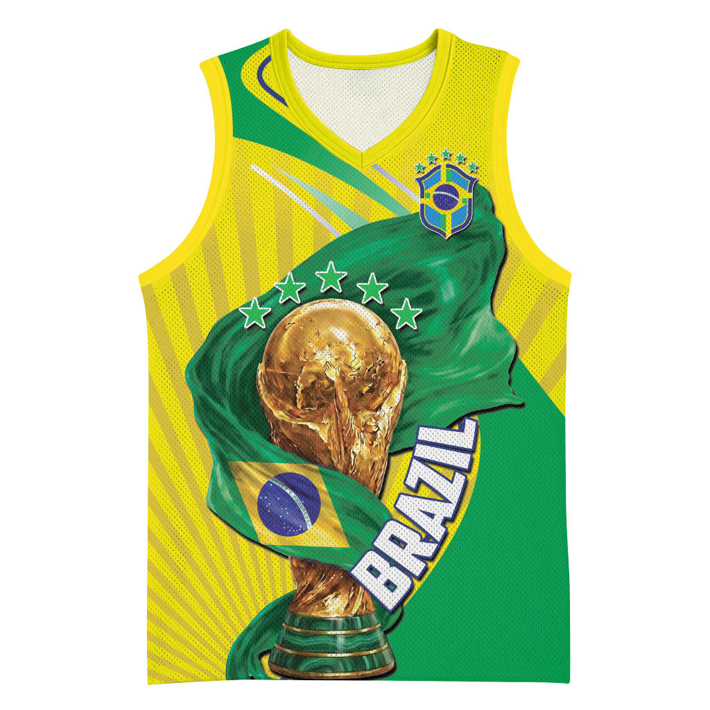 Personalized Brazil Football 2026 Basketball Jersey Born for Glory Let Champions Rise