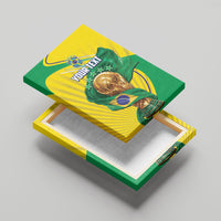Personalized Brazil Football 2026 Canvas Wall Art Born for Glory Let Champions Rise