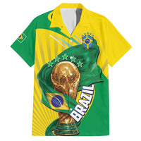 Personalized Brazil Football 2026 Hawaiian Shirt Born for Glory Let Champions Rise