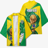 Personalized Brazil Football 2026 Kimono Born for Glory Let Champions Rise
