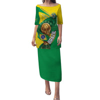 Personalized Brazil Football 2026 Puletasi Born for Glory Let Champions Rise