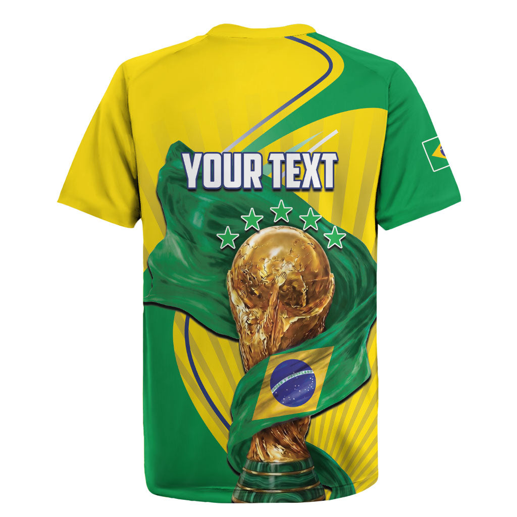 Personalized Brazil Football 2026 Rugby Jersey Born for Glory Let Champions Rise