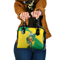Personalized Brazil Football 2026 Shoulder Handbag Born for Glory Let Champions Rise