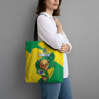 Personalized Brazil Football 2026 Tote Bag Born for Glory Let Champions Rise