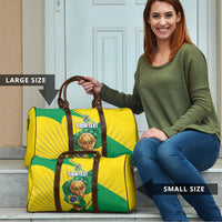 Personalized Brazil Football 2026 Travel Bag Born for Glory Let Champions Rise