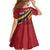 Personalized National Flag Of Romania Day Family Matching Summer Maxi Dress and Hawaiian Shirt Coat of arms