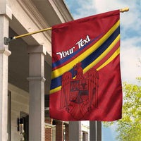 Personalized National Flag Of Romania Day Garden Flag Coat of arms