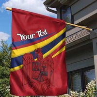 Personalized National Flag Of Romania Day Garden Flag Coat of arms