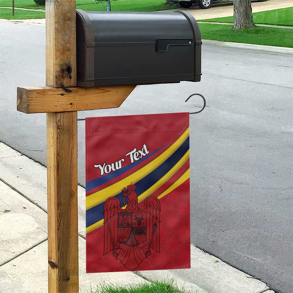 Personalized National Flag Of Romania Day Garden Flag Coat of arms