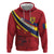 Personalized National Flag Of Romania Day Hoodie Coat of arms