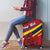 Personalized National Flag Of Romania Day Luggage Cover Coat of arms