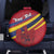 Personalized National Flag Of Romania Day Spare Tire Cover Coat of arms