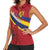 Personalized National Flag Of Romania Day Women Sleeveless Polo Shirt Coat of arms