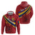 Personalized National Flag Of Romania Day Zip Hoodie Coat of arms