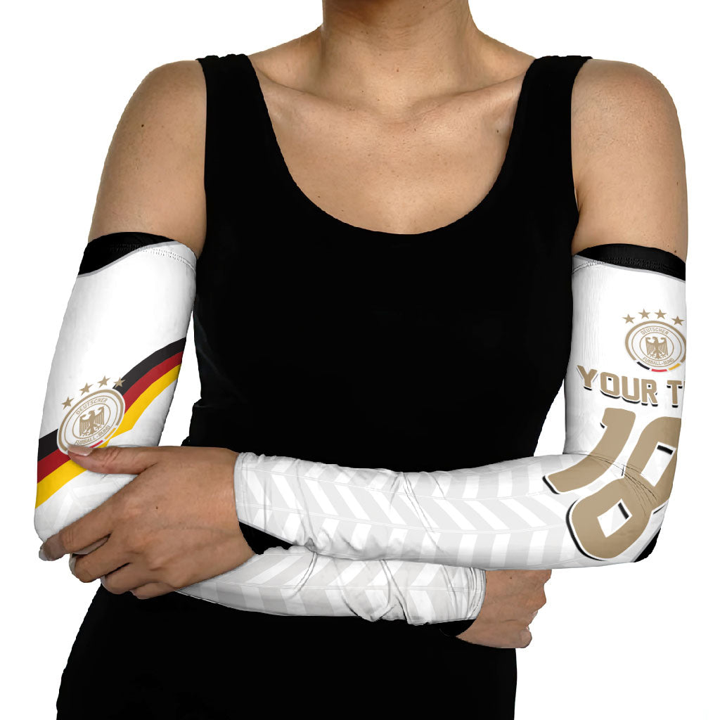 Custom Germany Football Arm Sleeves Black Eagle Glory 2026 Fan Edition