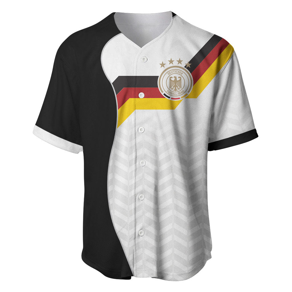 Custom Germany Football Baseball Jersey Black Eagle Glory 2026 Fan Edition