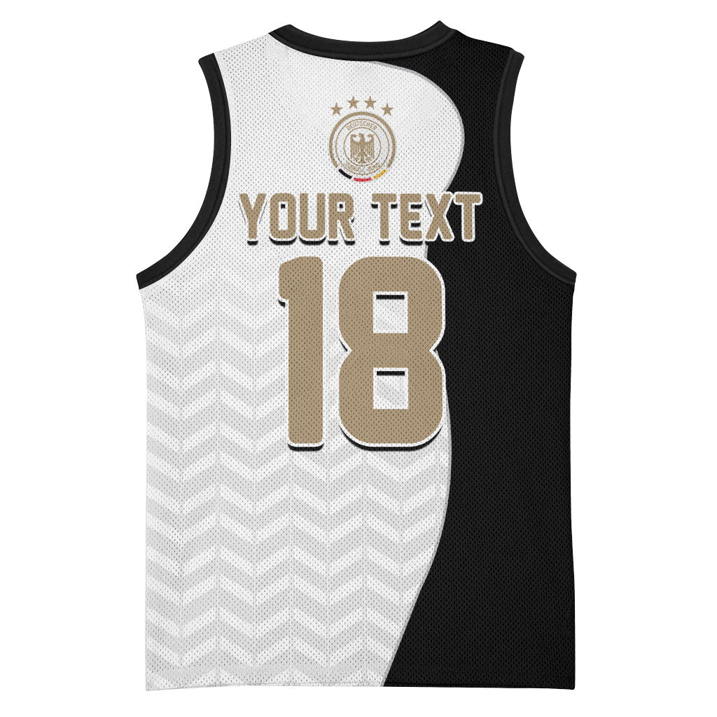 Custom Germany Football Basketball Jersey Black Eagle Glory 2026 Fan Edition