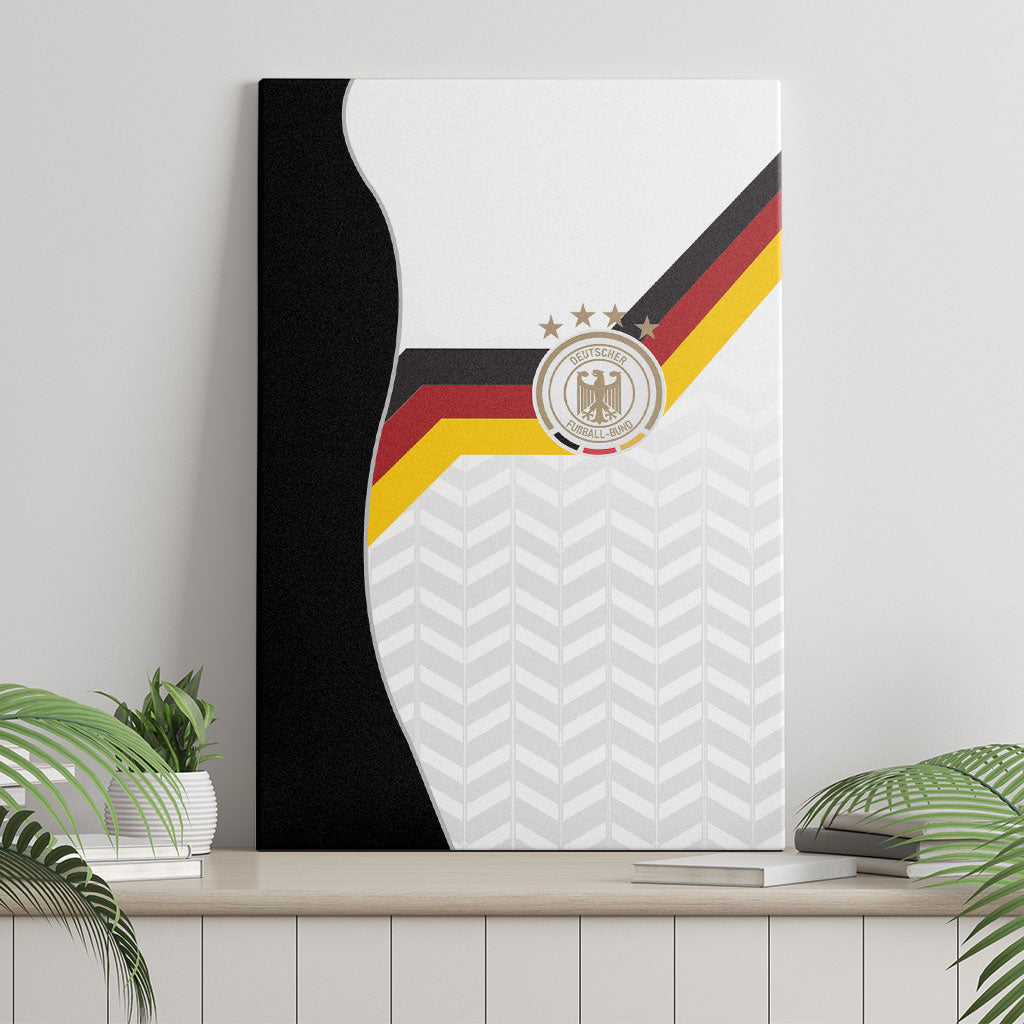 Germany Football Canvas Wall Art Black Eagle Glory 2026 Fan Edition