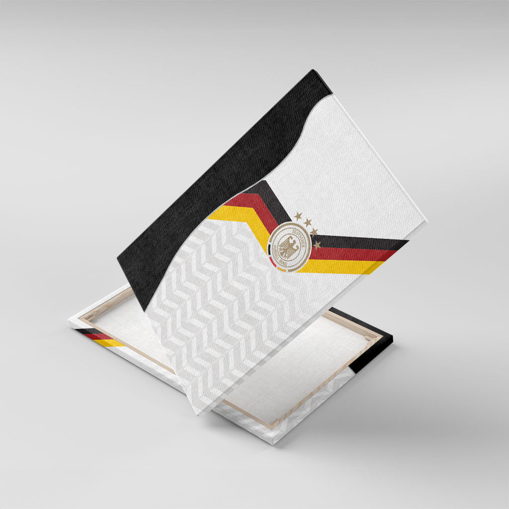 Germany Football Canvas Wall Art Black Eagle Glory 2026 Fan Edition