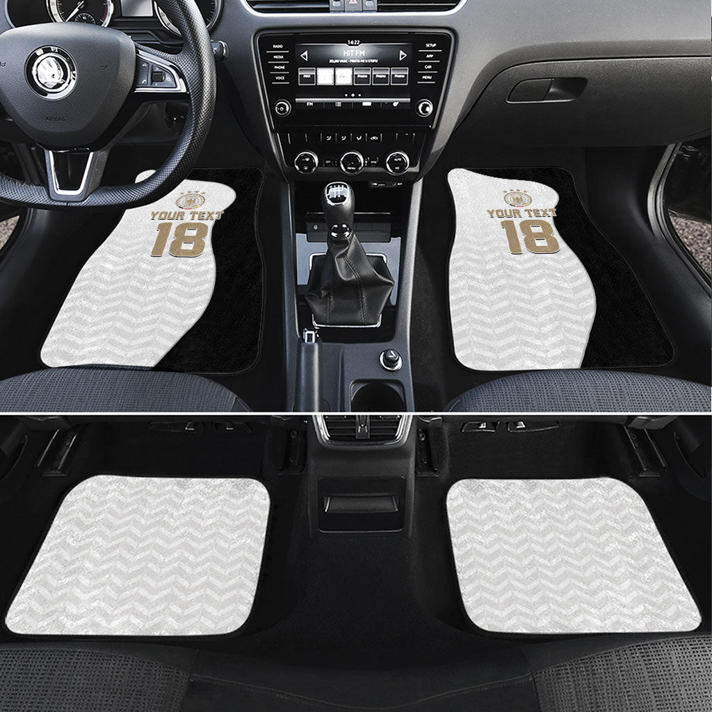 Custom Germany Football Car Mats Black Eagle Glory 2026 Fan Edition