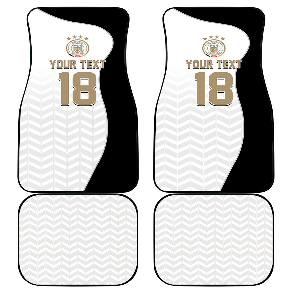 Custom Germany Football Car Mats Black Eagle Glory 2026 Fan Edition