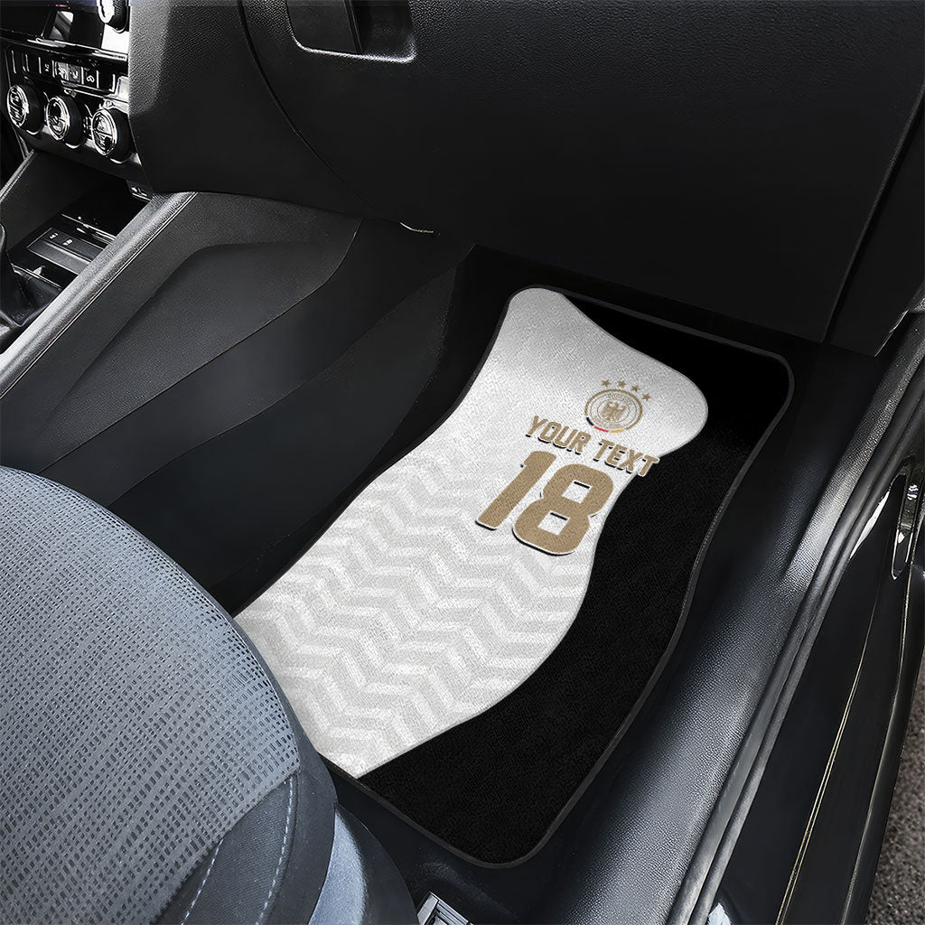 Custom Germany Football Car Mats Black Eagle Glory 2026 Fan Edition