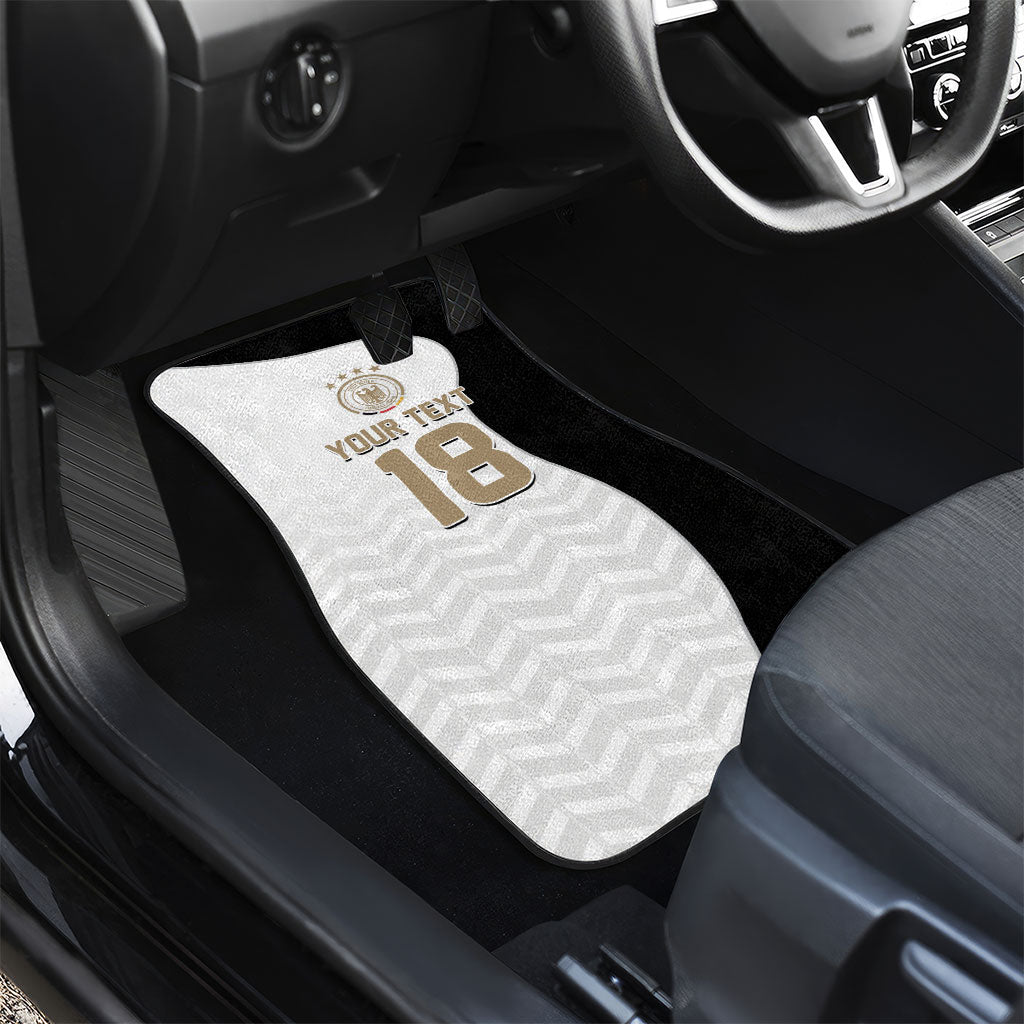 Custom Germany Football Car Mats Black Eagle Glory 2026 Fan Edition