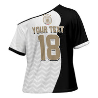 Custom Germany Football Cross Shoulder Shirt Black Eagle Glory 2026 Fan Edition