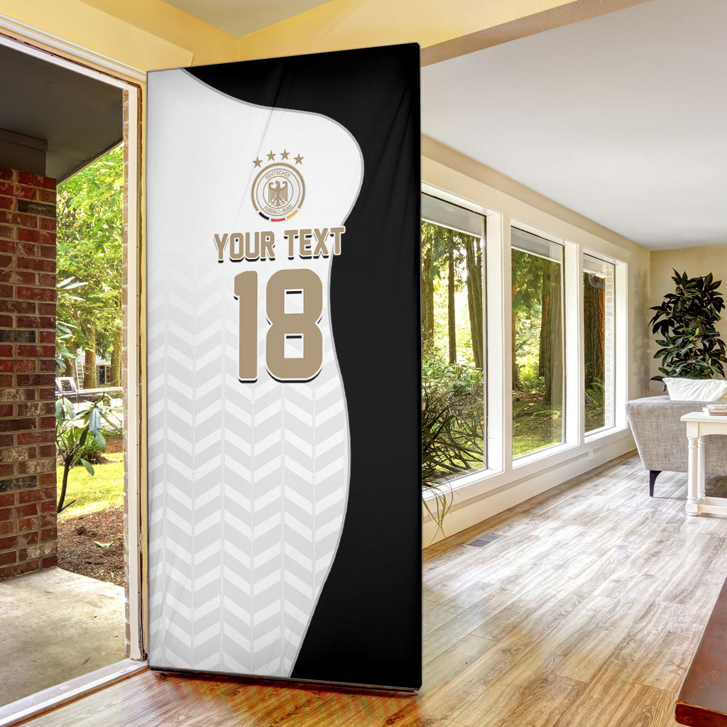 Custom Germany Football Door Cover Black Eagle Glory 2026 Fan Edition