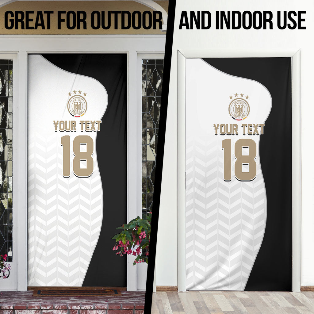Custom Germany Football Door Cover Black Eagle Glory 2026 Fan Edition