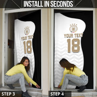 Custom Germany Football Door Cover Black Eagle Glory 2026 Fan Edition