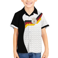 Custom Germany Football Hawaiian Shirt Black Eagle Glory 2026 Fan Edition
