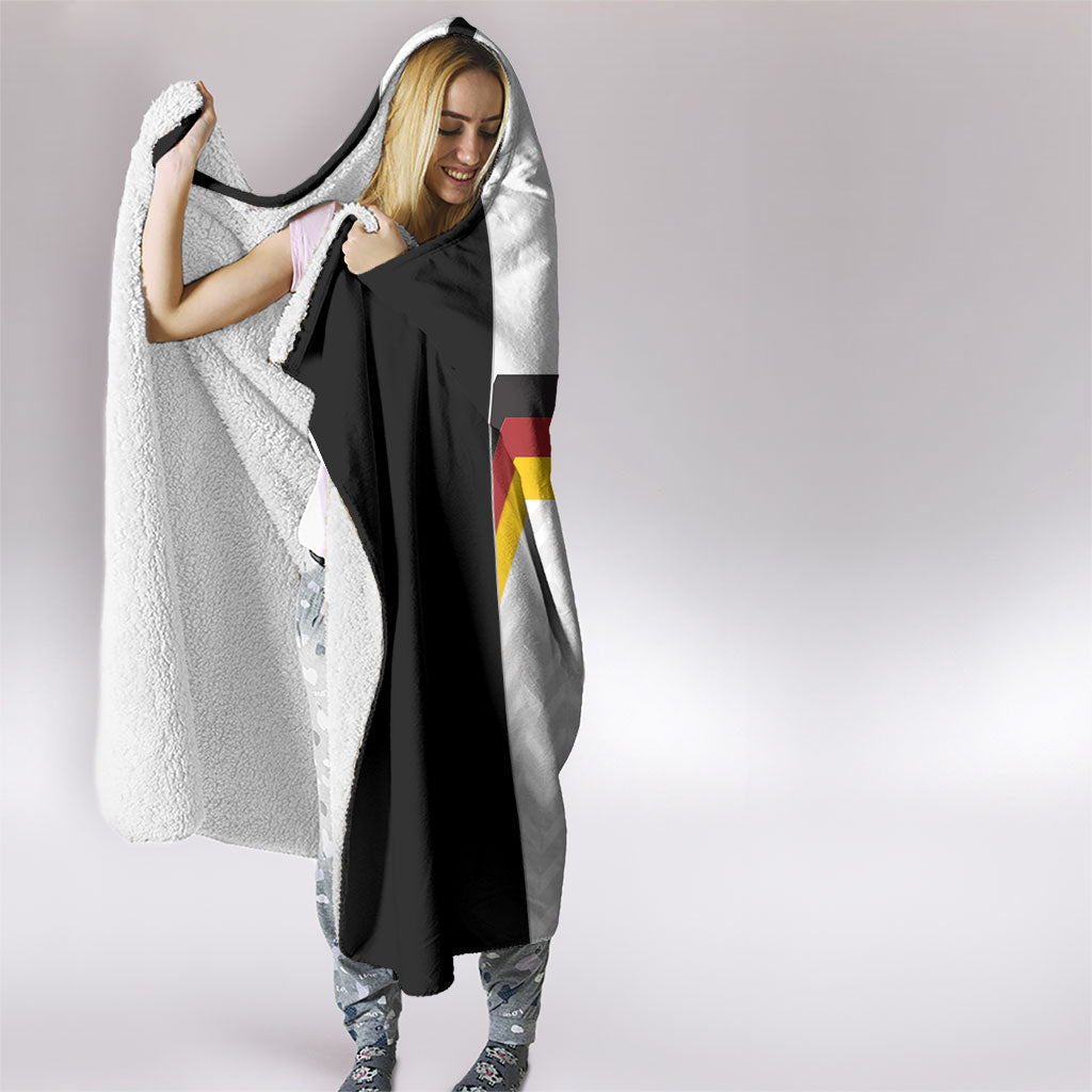 Germany Football Hooded Blanket Black Eagle Glory 2026 Fan Edition