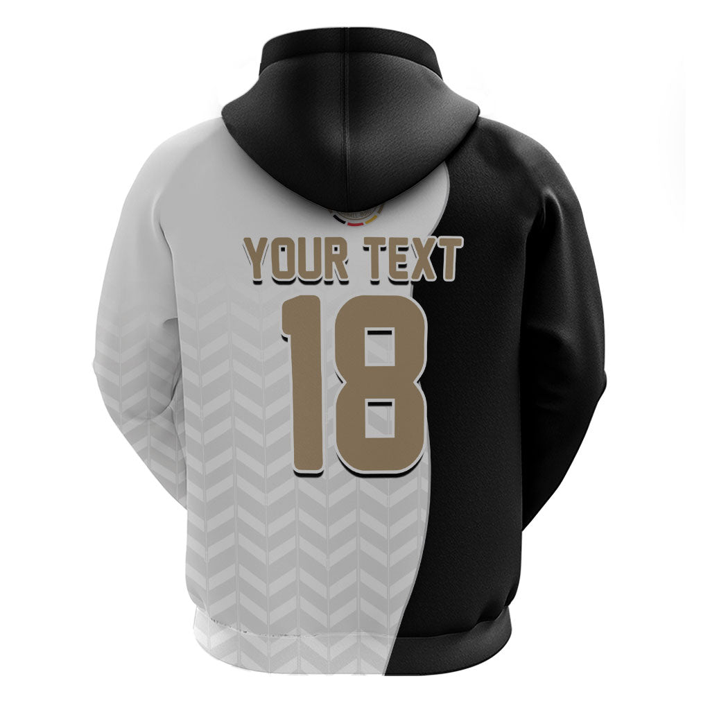 Custom Germany Football Hoodie Black Eagle Glory 2026 Fan Edition