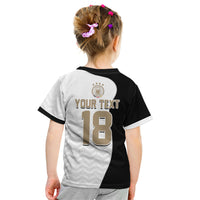 Custom Germany Football Kid T Shirt Black Eagle Glory 2026 Fan Edition