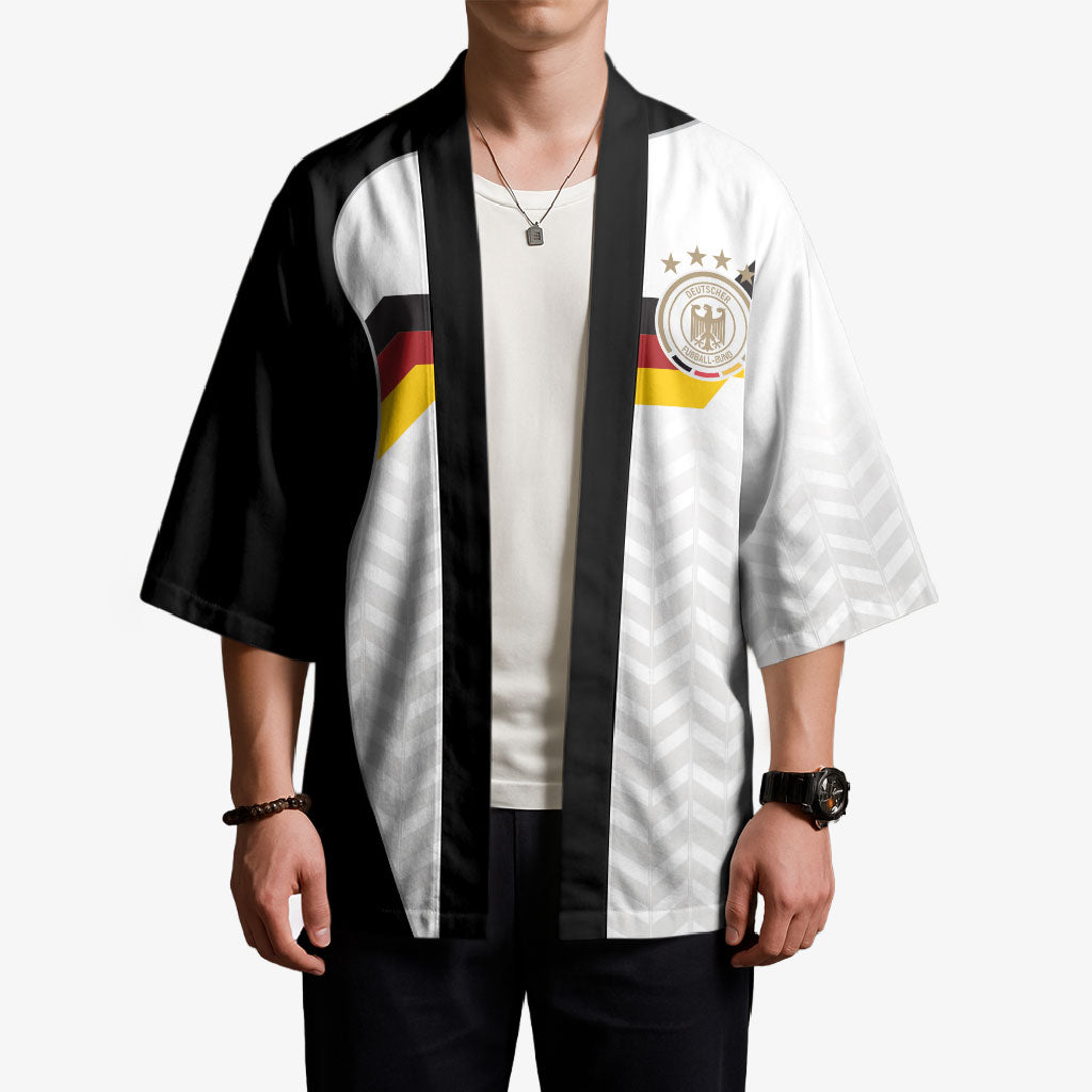 Custom Germany Football Kimono Black Eagle Glory 2026 Fan Edition