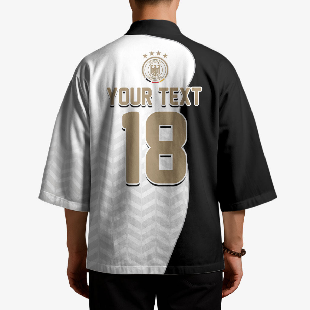 Custom Germany Football Kimono Black Eagle Glory 2026 Fan Edition