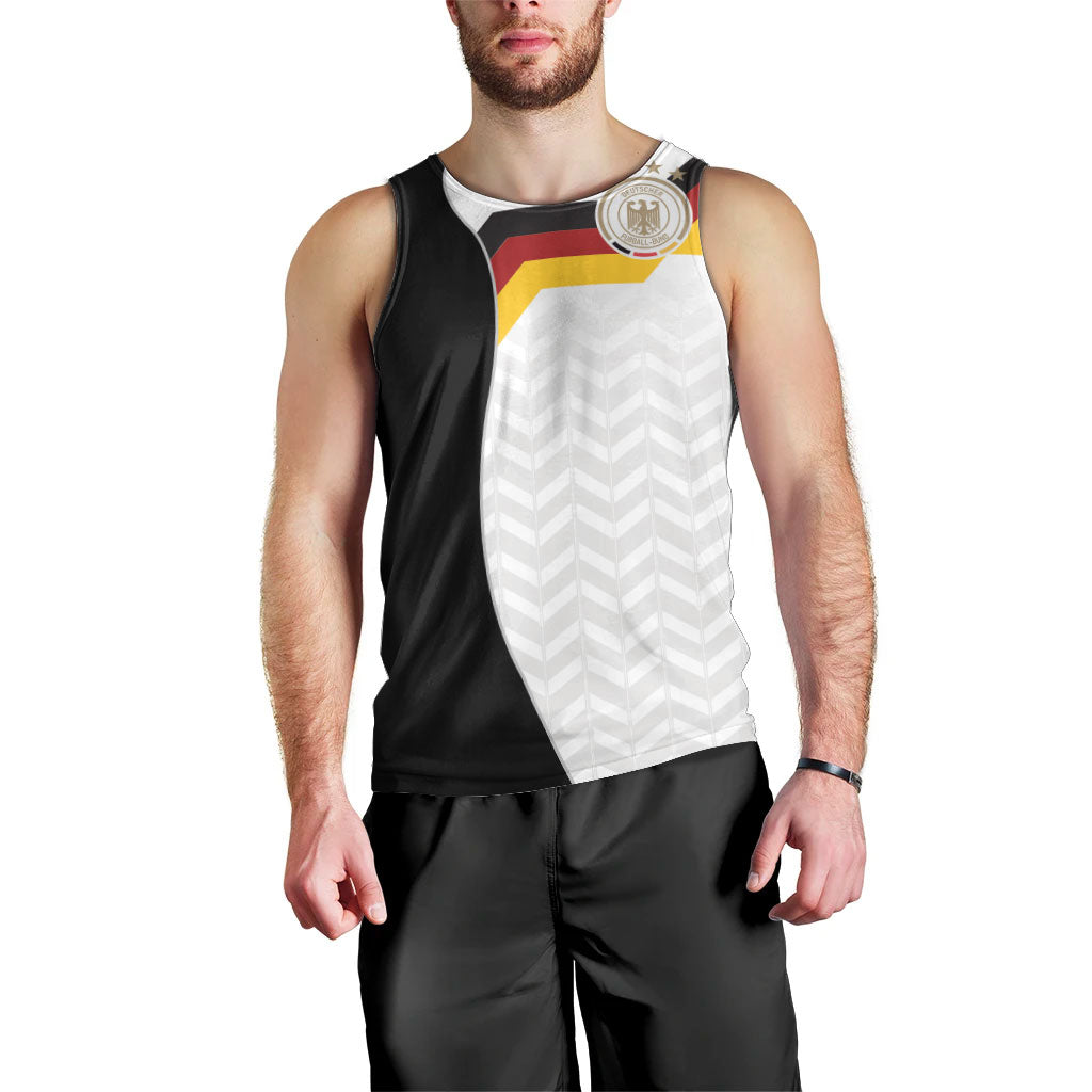 Custom Germany Football Men Tank Top Black Eagle Glory 2026 Fan Edition