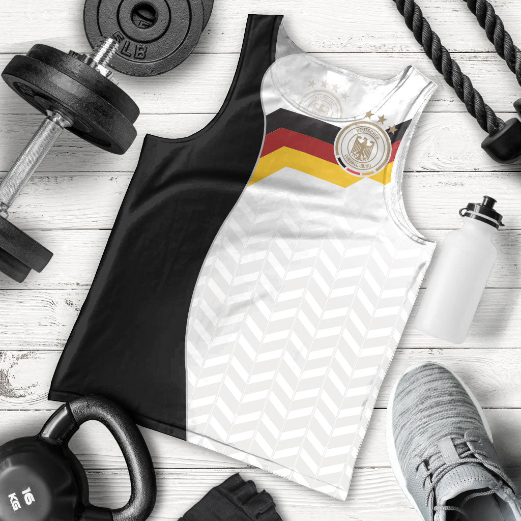 Custom Germany Football Men Tank Top Black Eagle Glory 2026 Fan Edition