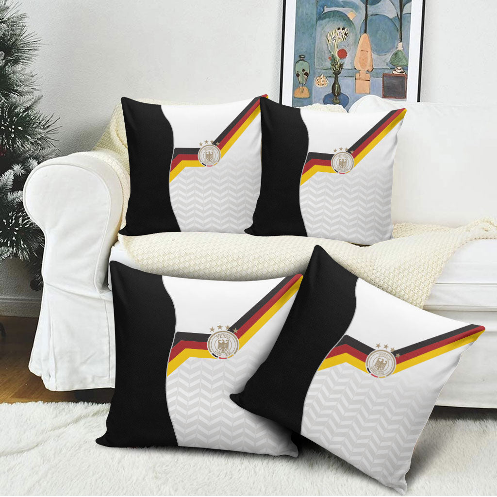 Germany Football Pillow Cover Black Eagle Glory 2026 Fan Edition