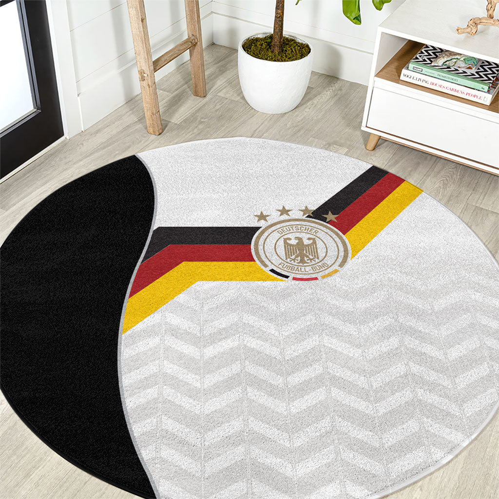 Germany Football Round Carpet Black Eagle Glory 2026 Fan Edition
