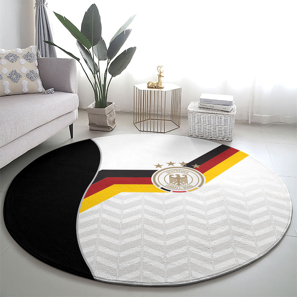 Germany Football Round Carpet Black Eagle Glory 2026 Fan Edition