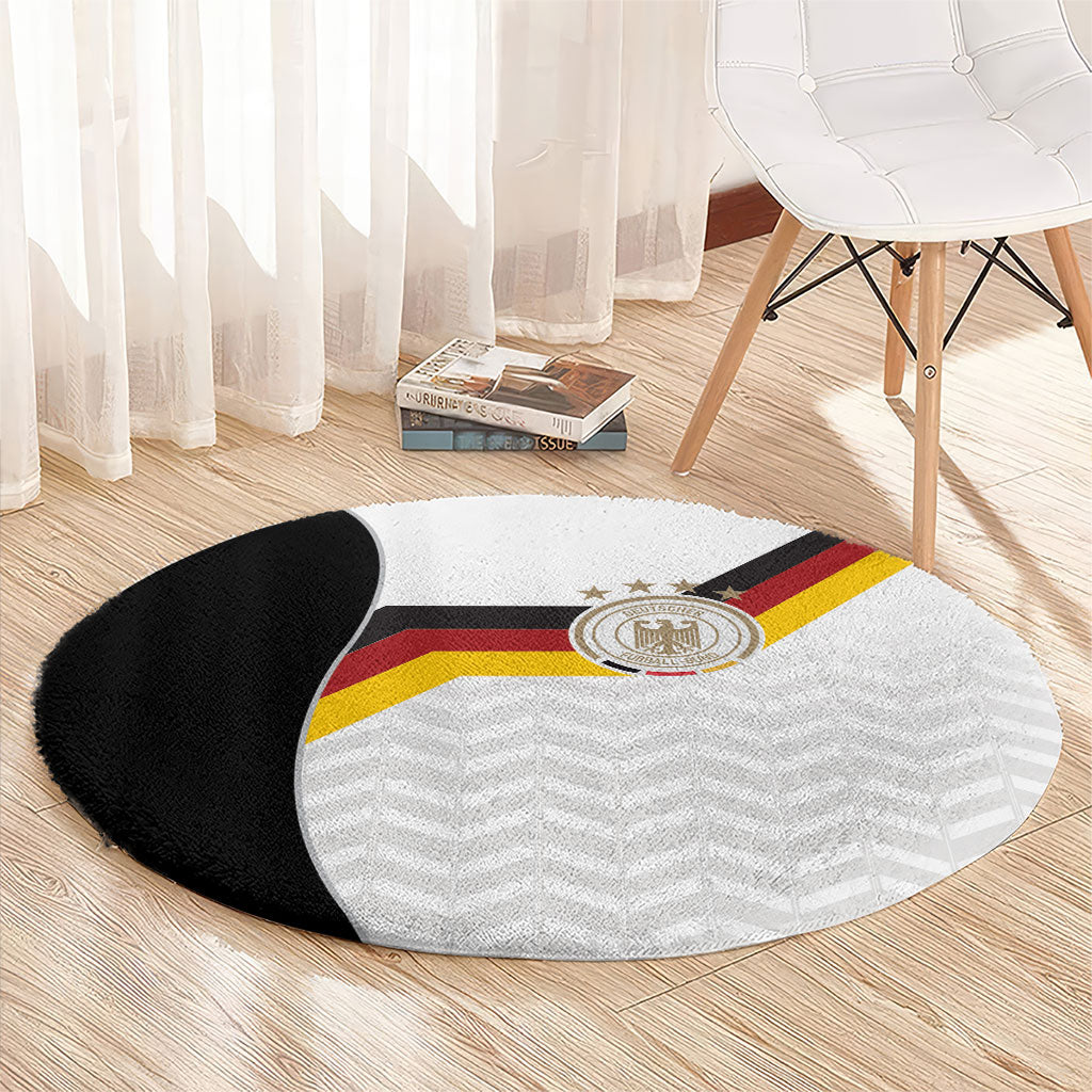 Germany Football Round Carpet Black Eagle Glory 2026 Fan Edition