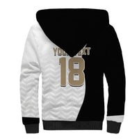 Custom Germany Football Sherpa Hoodie Black Eagle Glory 2026 Fan Edition