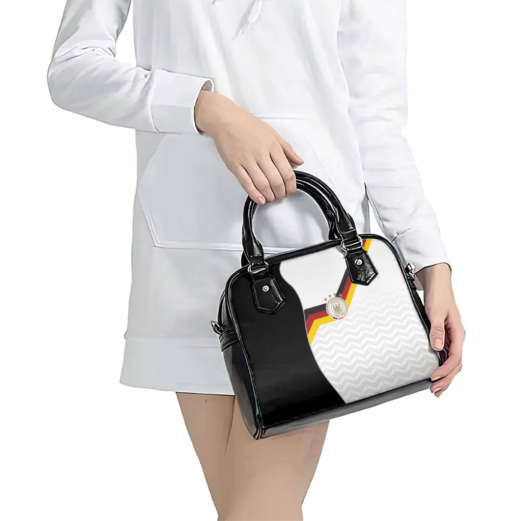 Germany Football Shoulder Handbag Black Eagle Glory 2026 Fan Edition
