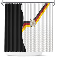 Germany Football Shower Curtain Black Eagle Glory 2026 Fan Edition