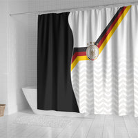 Germany Football Shower Curtain Black Eagle Glory 2026 Fan Edition