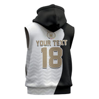 Custom Germany Football Sleeveless Hoodie Black Eagle Glory 2026 Fan Edition