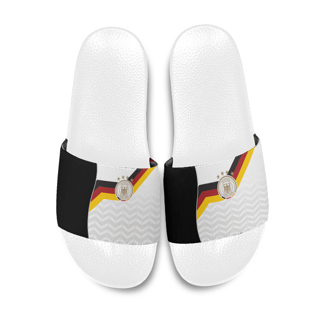 Germany Football Slide Sandals Black Eagle Glory 2026 Fan Edition
